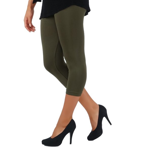 5StarsLine Soft, Capri Length Leggings - Picture 7 of 7